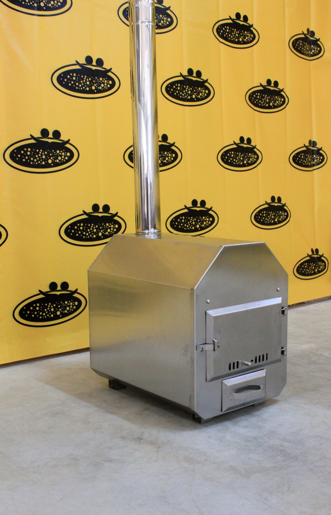 Außenofen 30 kW Edelstahl 304