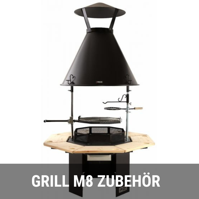 Polar Metalli Grill 8eck M8
