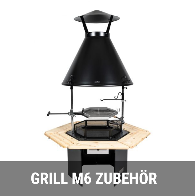 Polar Metalli Grill 6eck M6