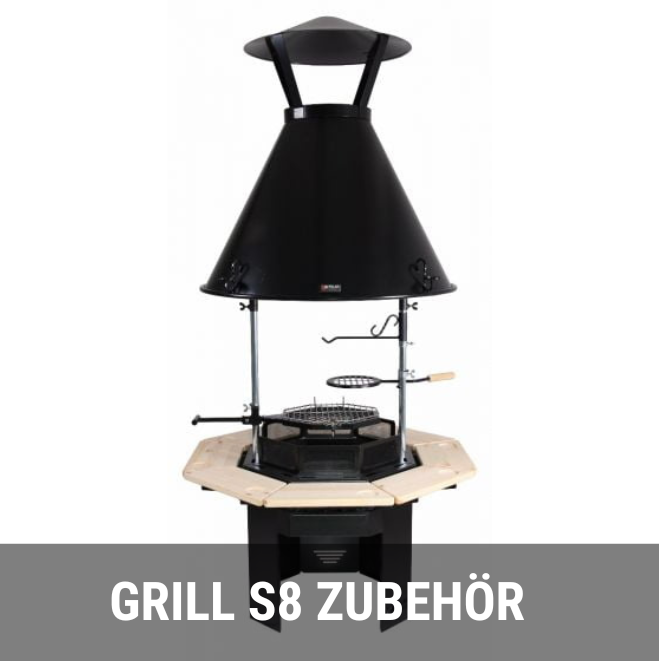 Polar Metalli Grill 8eck S8