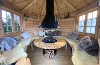 Grillpavillon 7,5 m² Premium inkl. Grillanlage