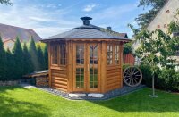 Grillpavillon 7,5 m² Premium inkl. Grillanlage
