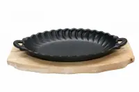 Polar Gusseisen Servierplatte