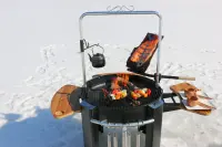 Verstellbare Tischplattenhalterung für Polar Grilli