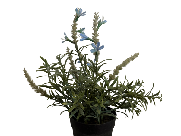Topfpflanze künstlich (Lavendel 15cm)